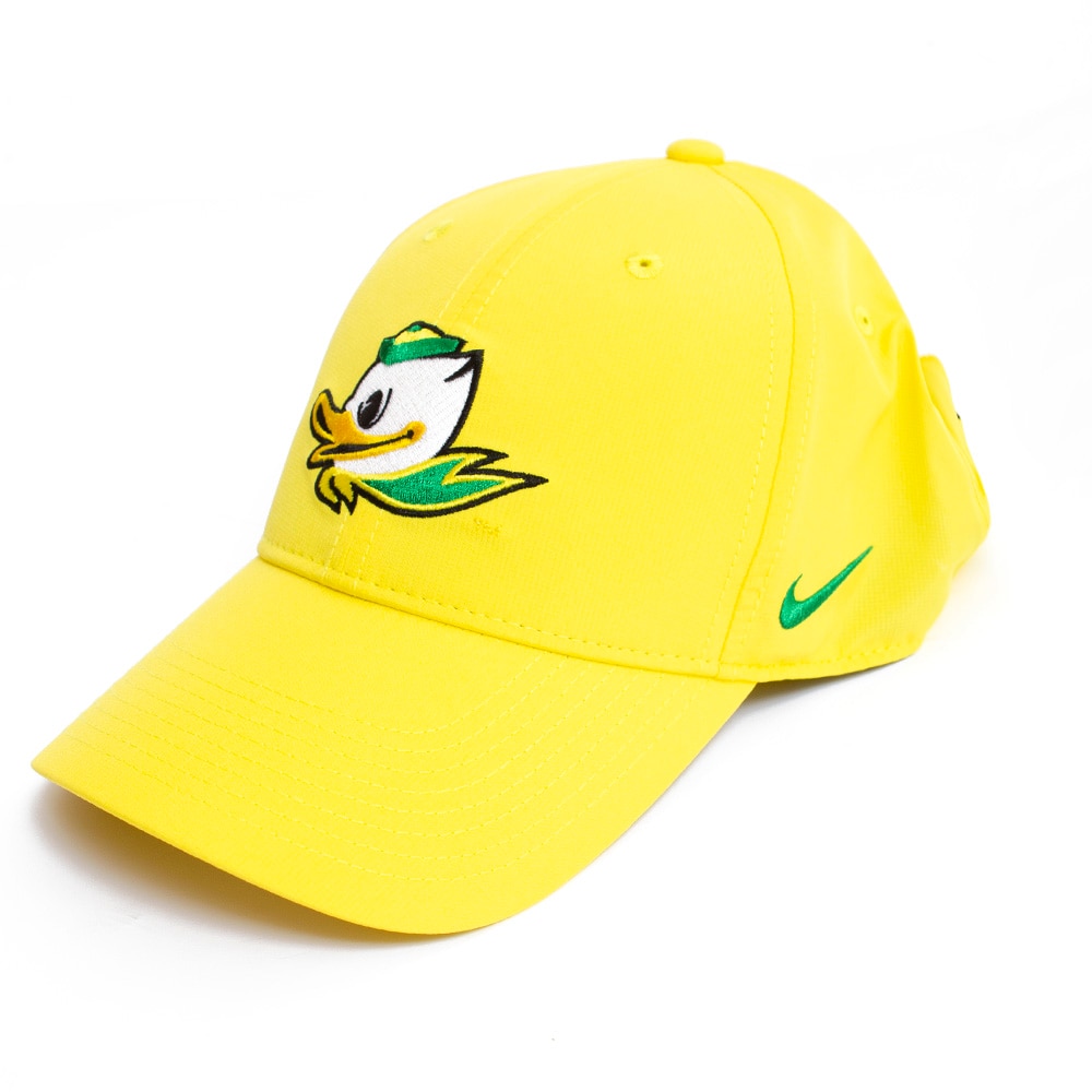 Fighting Duck, Nike, Yellow, Curved Bill, Polyester, Accessories, Men, Legacy91, Hat, 346699